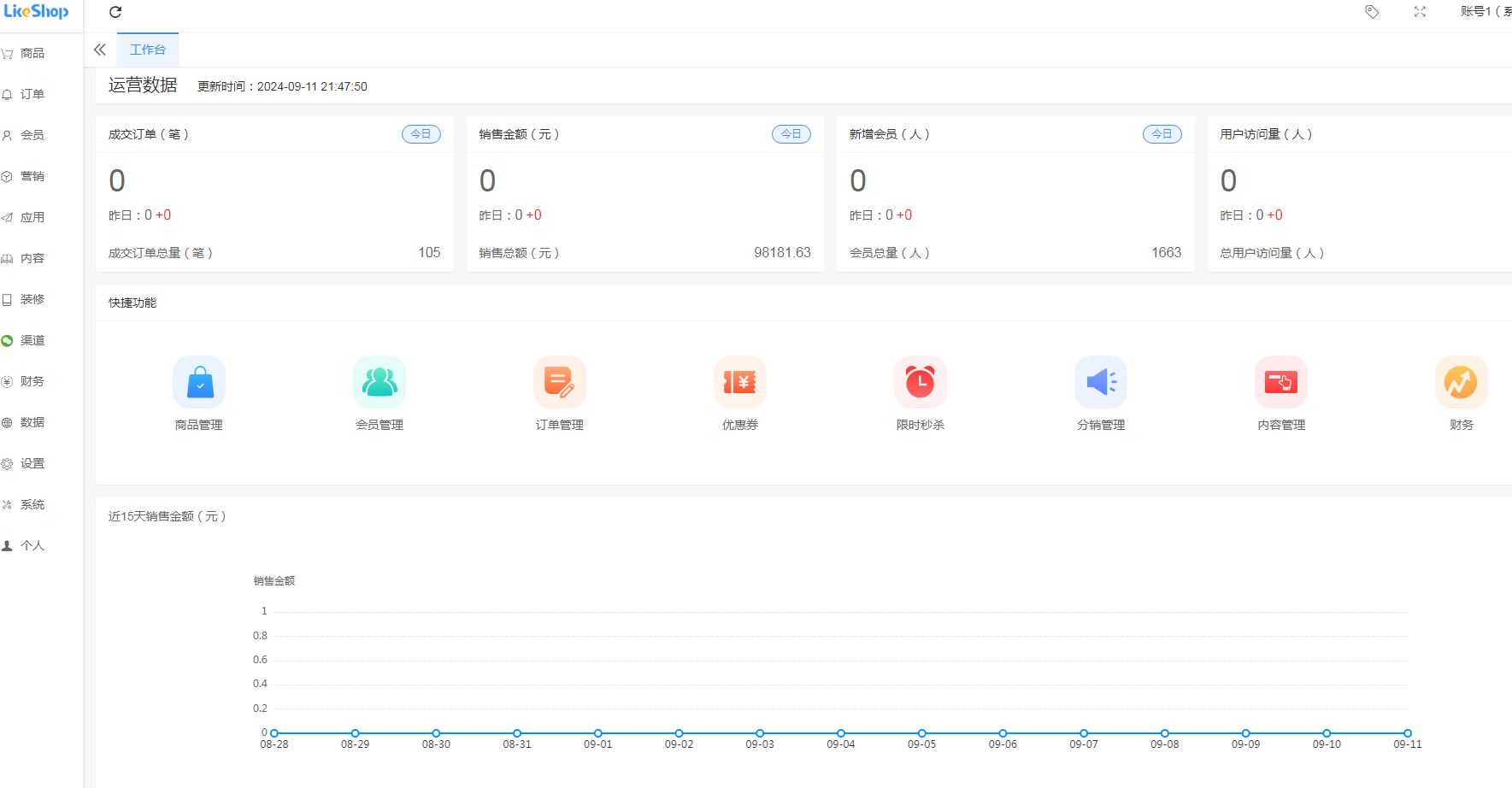 likeshop企业开源单商户商城v3.03系统+uniapp开源前端（支持免费商用）_陌咲网