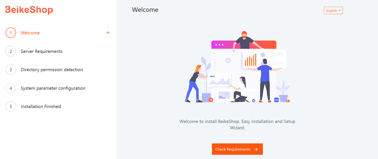 BeikeShop跨境电商多语言独立站系统V1.5.5免授权全开源版_陌咲网