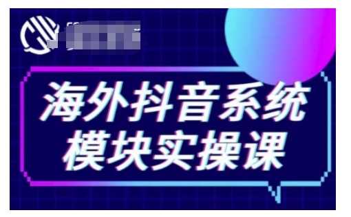 海外抖音Tiktok系统模块实操课，TK短视频带货，TK直播带货，TK小店端实操等_陌咲网