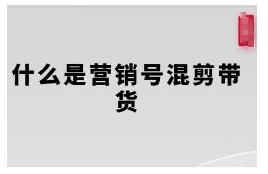 营销号混剪带货，从内容创作到流量变现的全流程，教你用营销号形式做混剪带货_陌咲网
