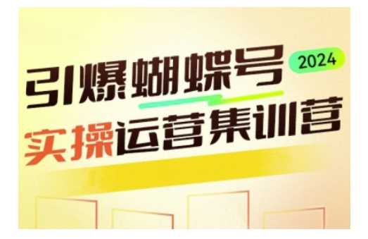 引爆蝴蝶号实操运营，助力你深度掌握蝴蝶号运营，实现高效实操，开启流量变现之路_陌咲网