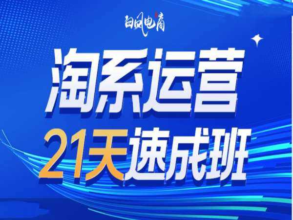 淘系运营21天速成班35期，年前最后一波和2025方向_陌咲网