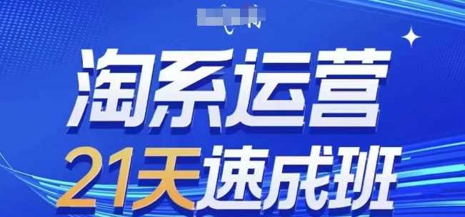 淘系运营21天速成班(更新25年3月)，0基础轻松搞定淘系运营，不做假把式_陌咲网