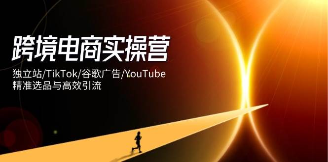 （14419期）跨境电商实操营：独立站/TikTok/谷歌广告/YouTube，精准选品与高效引流_陌咲网
