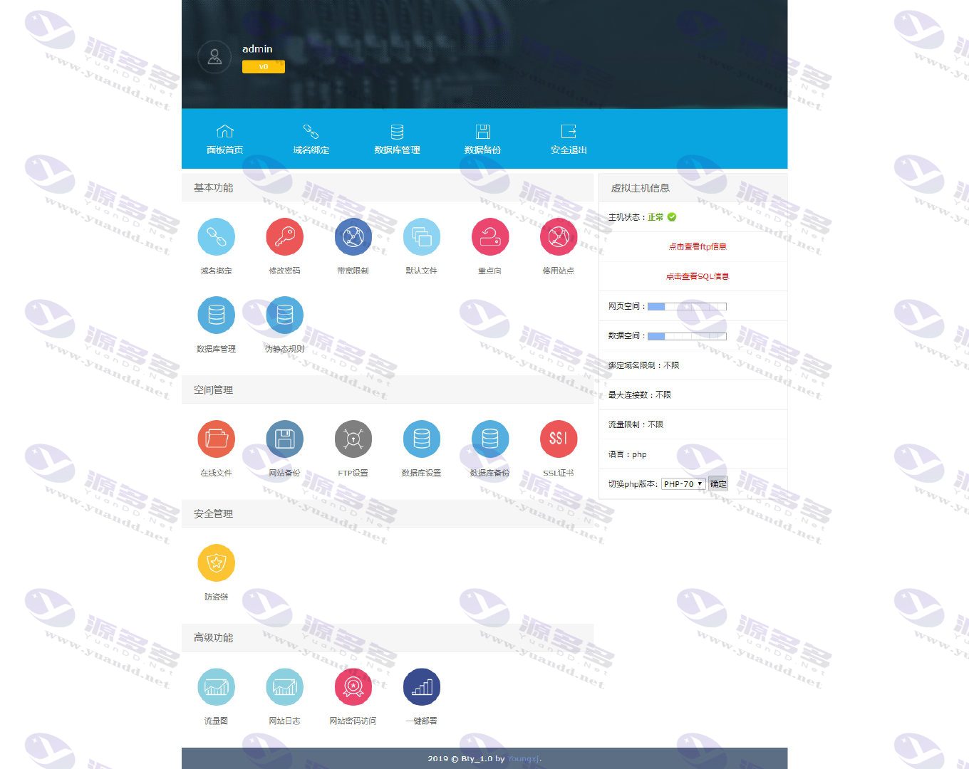 全开源Bty分销系统v1.0源码及宝塔IDC分销系统源码，内含易支付及会员充值功能_陌咲网