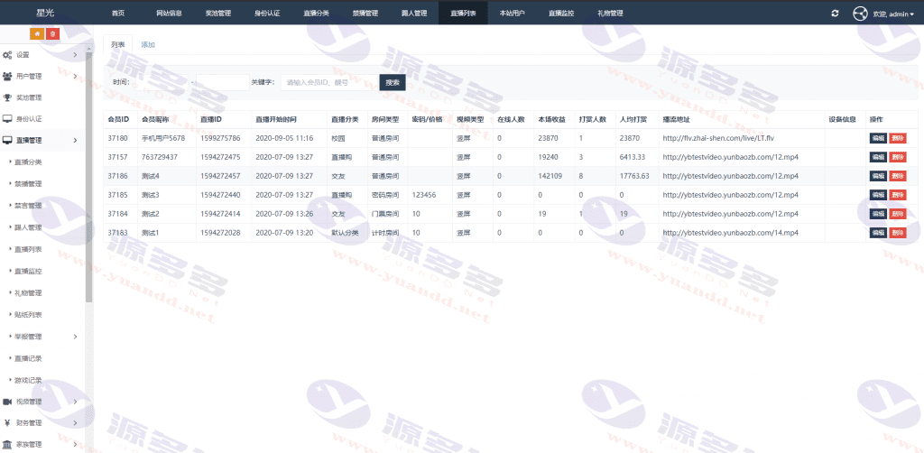 图片[3]_瀚洋视频直播系统 | 仿抖音短视频 ,直播带货 | 自动发言工具+游戏互动 | 三端通用 | 运营版源码_陌咲网