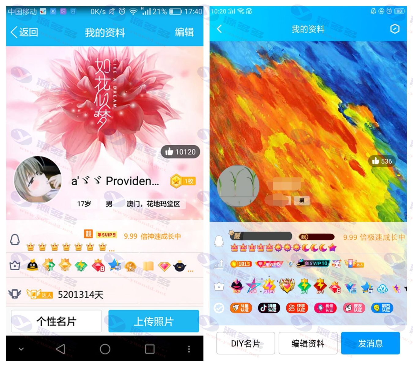 QQ名片装X助手源码:最新版会员级别满级|专业素材支持|安全稳定_陌咲网