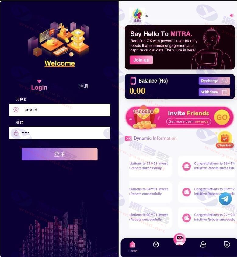 智能AI理财系统源码 | 中英文前后台支持 | AI理财解决方案_陌咲网