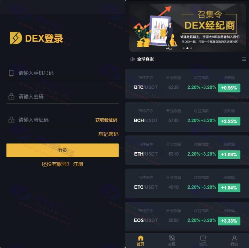 DEX区块链交易平台源码下载：打造您的专属区块链交易所及USDT钱包系统_陌咲网