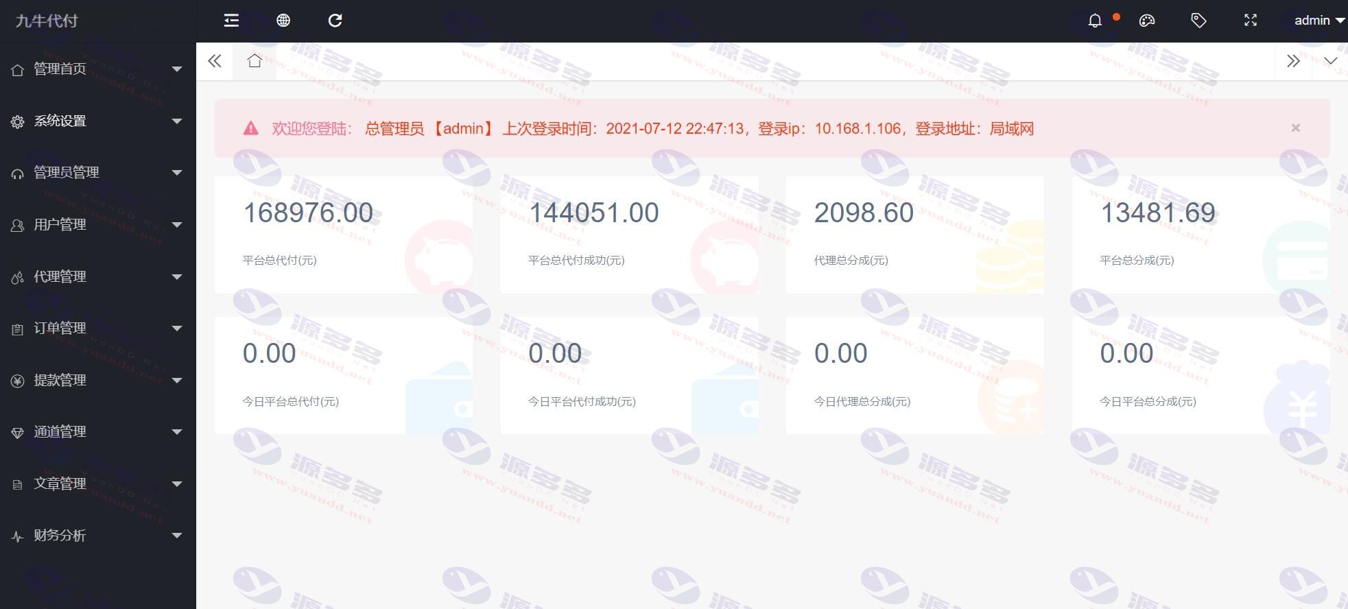 九牛人工代付系统源码下载：API支付网站解决方案_陌咲网