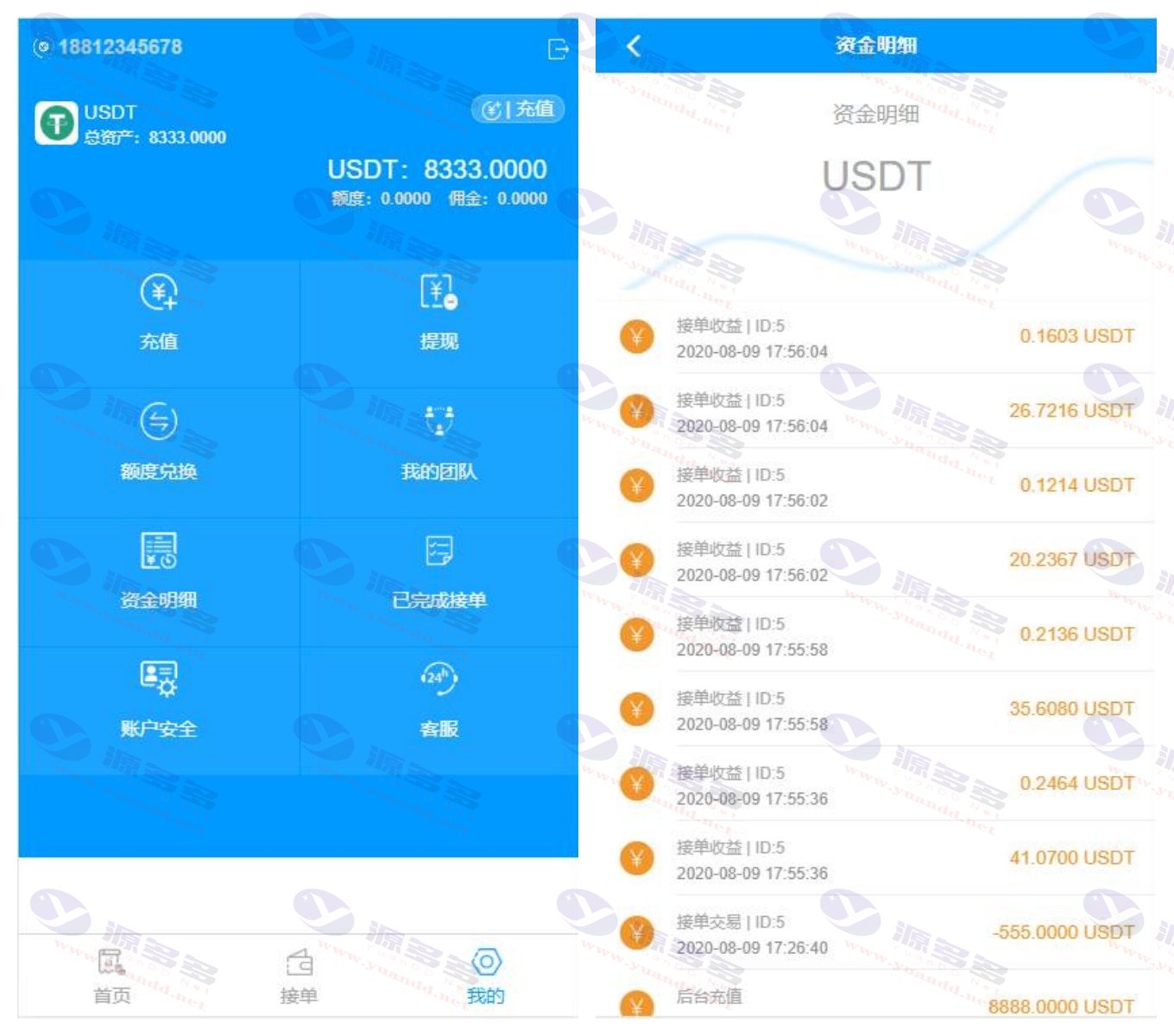 首发区块链USDT数字货币跑分二次开发系统：OTC接单与一键买币功能_陌咲网