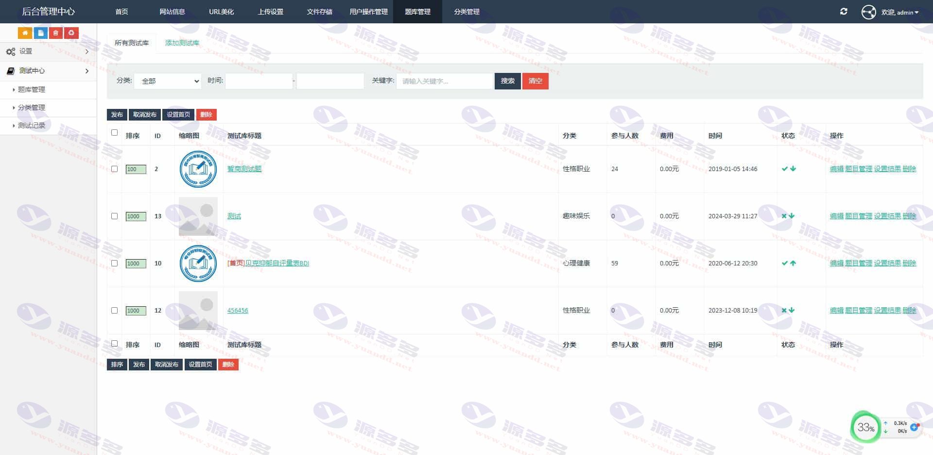 图片[2]_心理测评网站源码：H5付费心理测试平台（支持微信支付）_陌咲网
