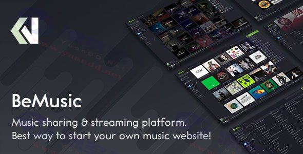 BeMusic 3.0.9 – 高效 PHP 音乐平台系统，支持音乐分享与上传功能源码_陌咲网