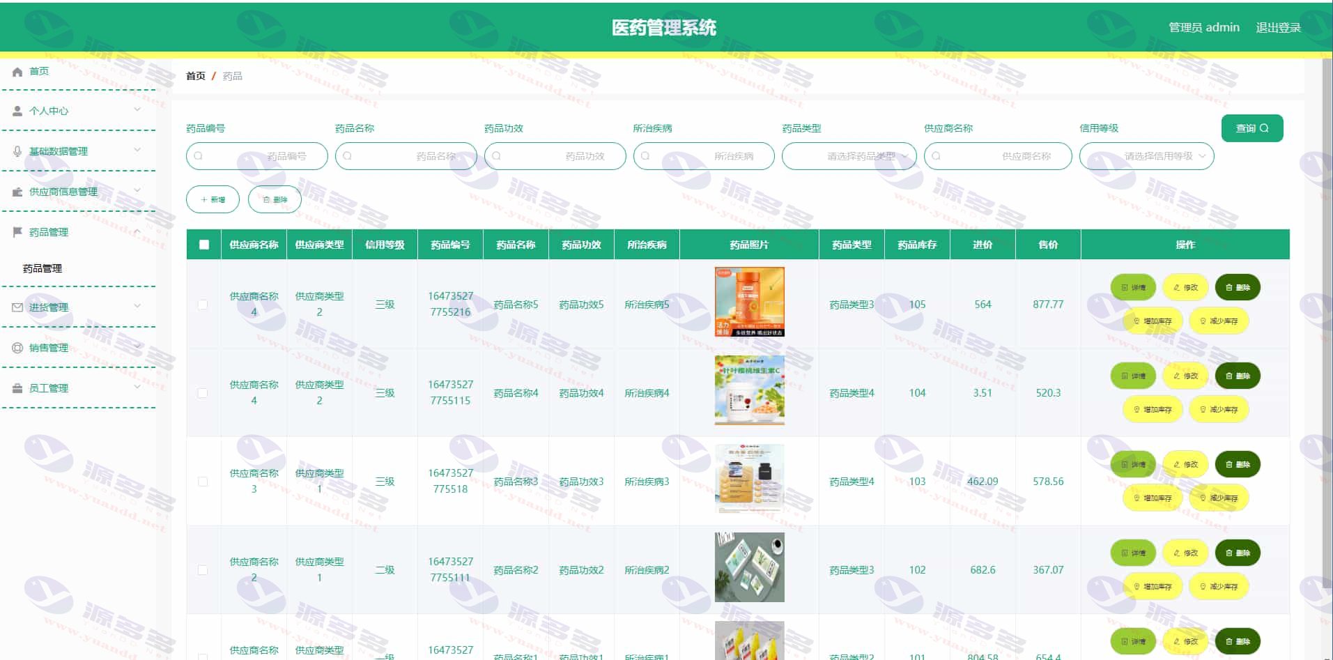 图片[3]_基于Spring Boot的医药品管理系统网站源码+论文+开题报告_陌咲网