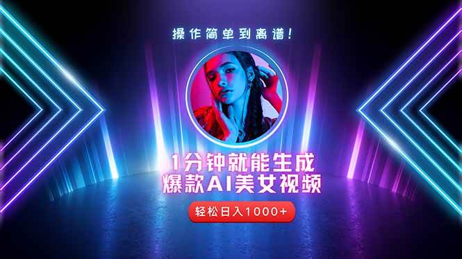 （14702期）2025年最强副业：用AI做短视频，从零开始打造爆款账号！_陌咲网
