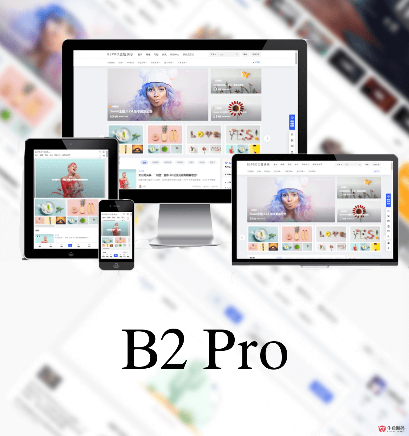 wordpress主题 7B2 PRO主题5.4.2免授权_陌咲网